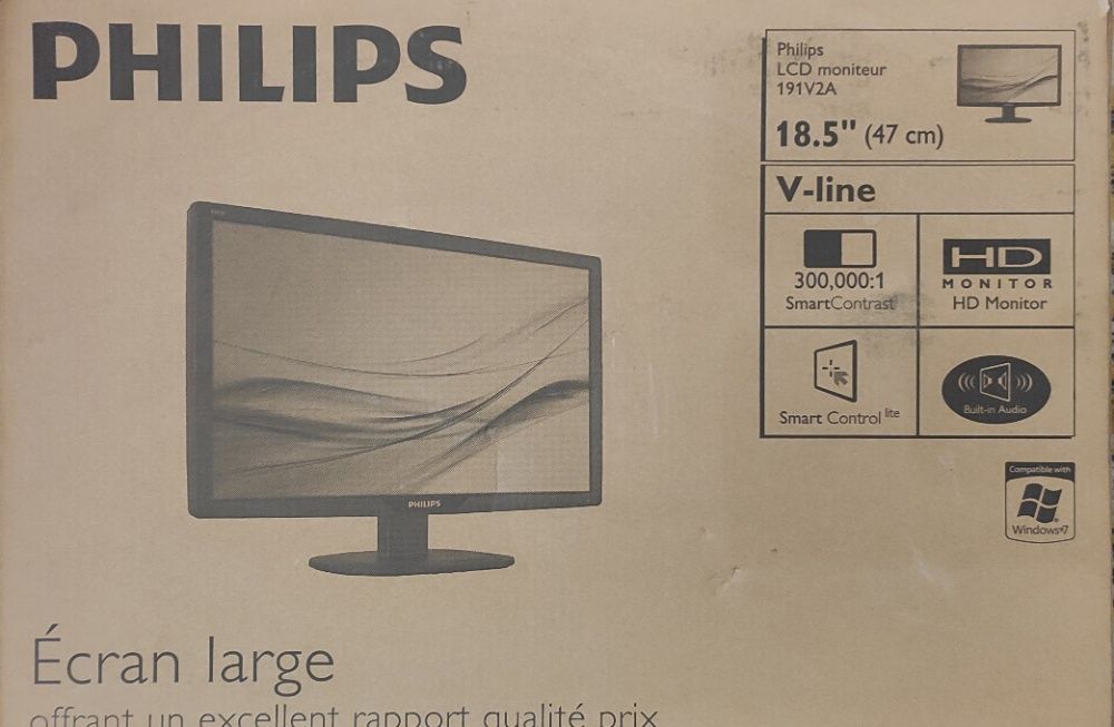 LCD Монитор 18.5" (47 см) Philips V-line 191V2A