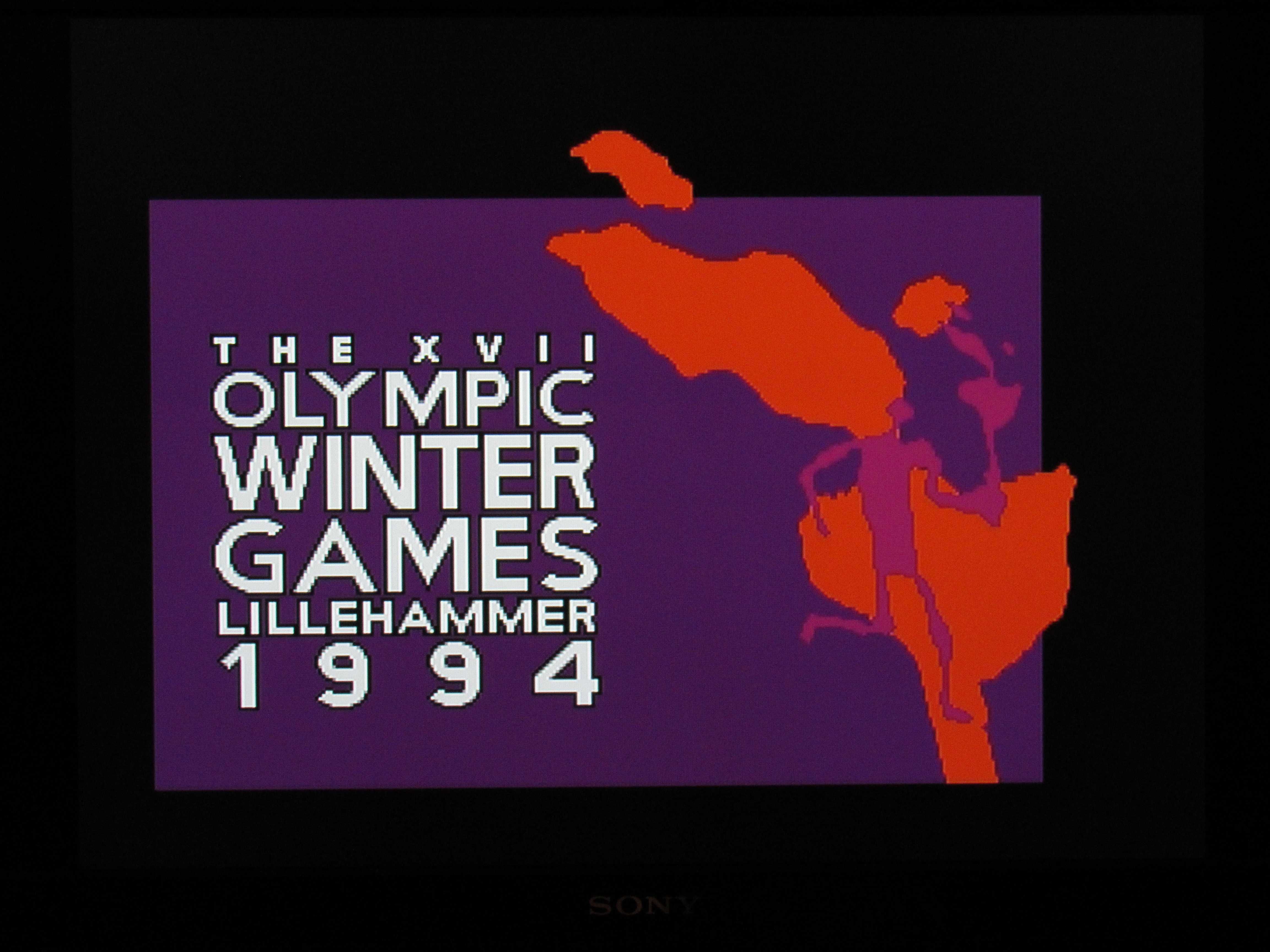 Jogo Sega Mega Drive Winter Olympics