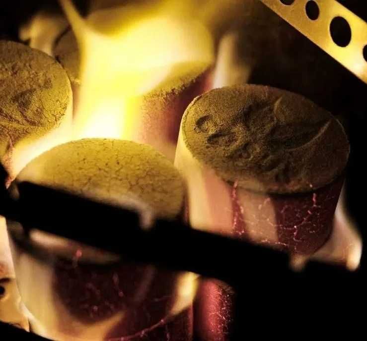 Węgiel bambusowy Brykiet Podpałka pod grilla 1KG 3 godziny palenia