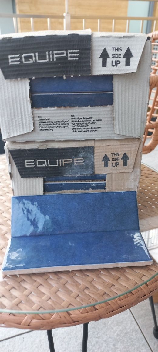 Płytki ciegiełki Equipe artisan colonial blue