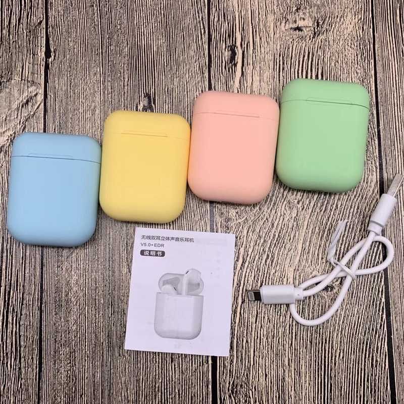 Акція i12 Inpods Чорні Бездротові Навушники Bluetooth