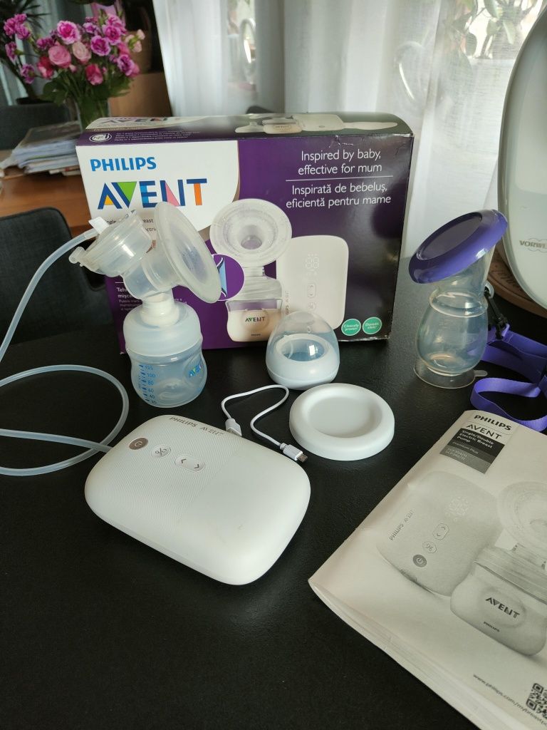 Laktator Philips Avent SCF392 GRATIS kolektor Lansinoh