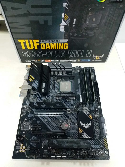 Asus TUF B550-PLUS WI-FI II+AMD Ryzen 7 5700X+DDR4 32Gb (2x16) 3200Mhz