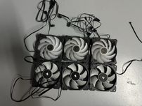 Ventoinhas rgb como novas