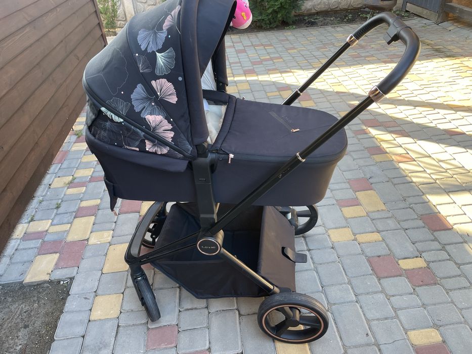 Коляска універсальна в тканині 2в1