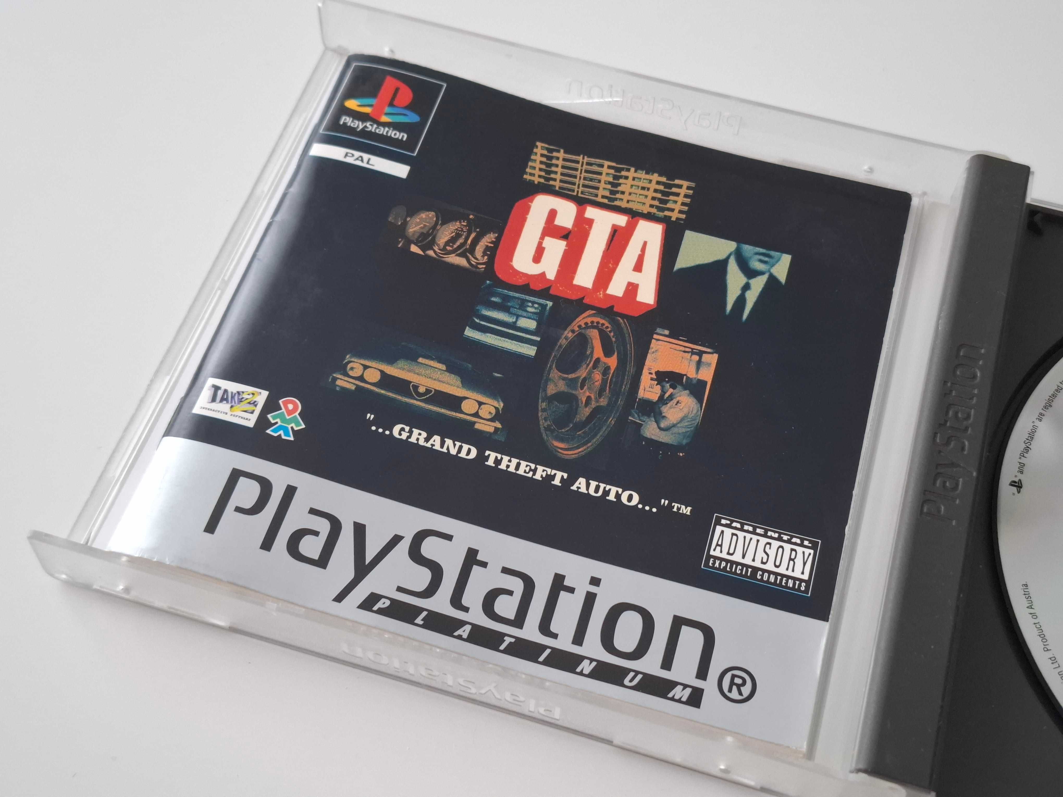 Grand Theft Auto PSX PS1 European Version