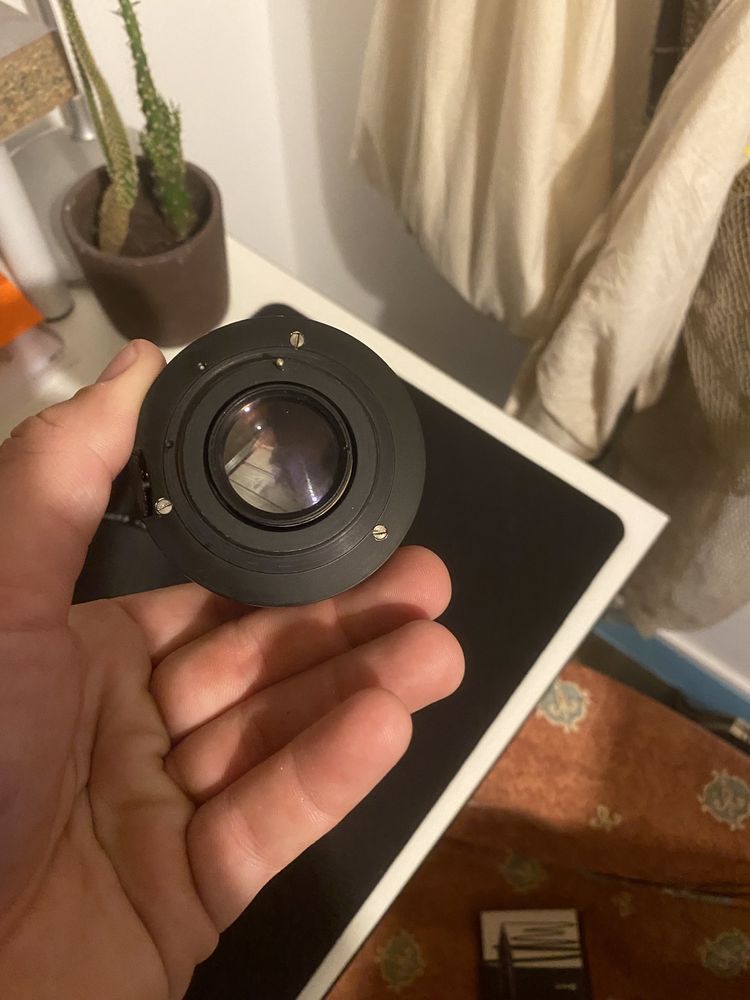 Lente vintage 50mm rosca M42