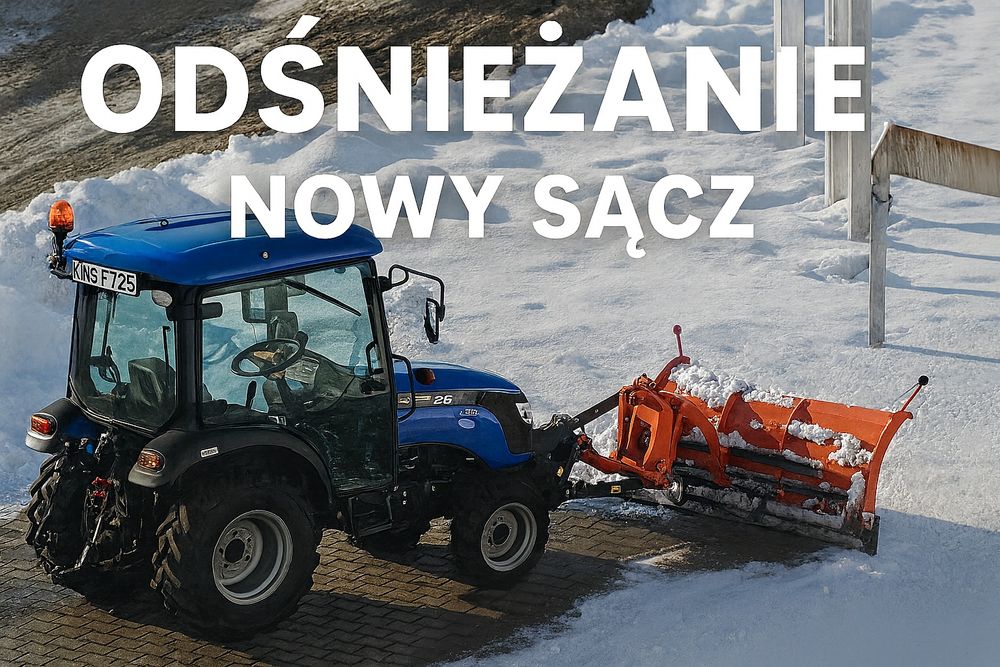 Odśniezanie Nowy Sacz