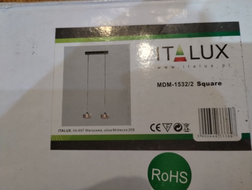 Nowe lampy szklane
