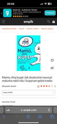 Książka mamo chce kupę