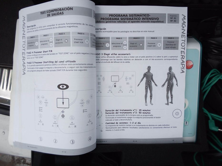 Saude...Aparelho de Magnetoterapia