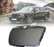 GRELHA CHRYSLER 300C 04-11 LOOK BENTLEY PRETO BRILHANTE