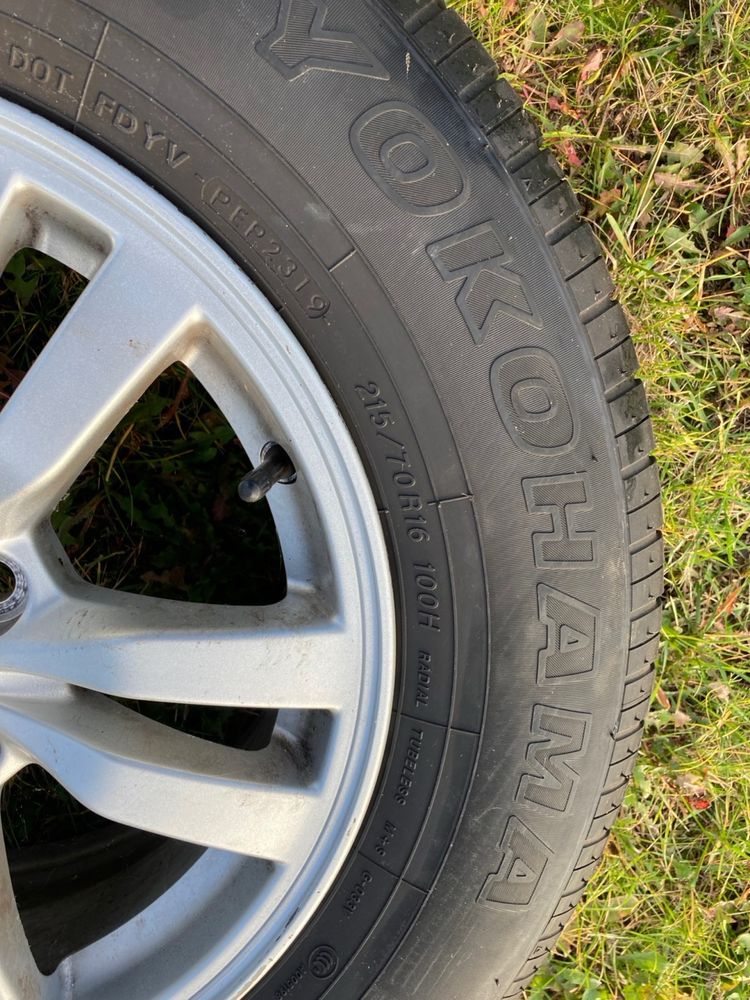Kola mitsubishi 215/70R16 komplet kol mitsubishi