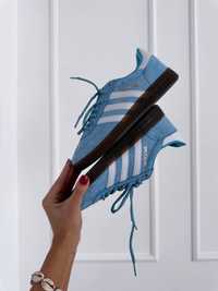 Жіночі кросівки Adidas Spezial Blue | адідас спешиал голубі