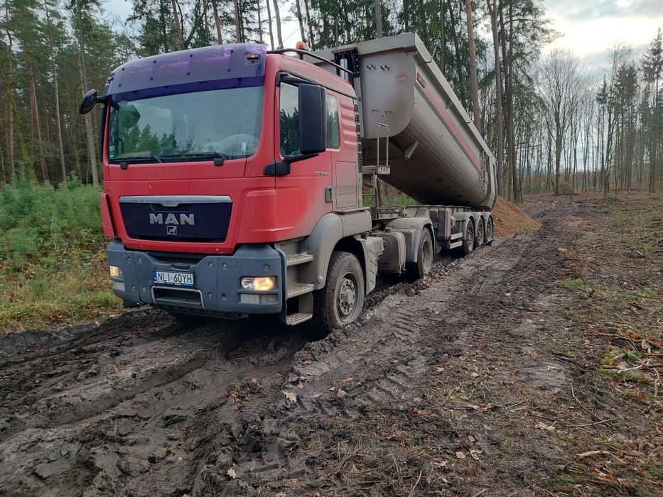 Piasek żwir kruszywa budowlane