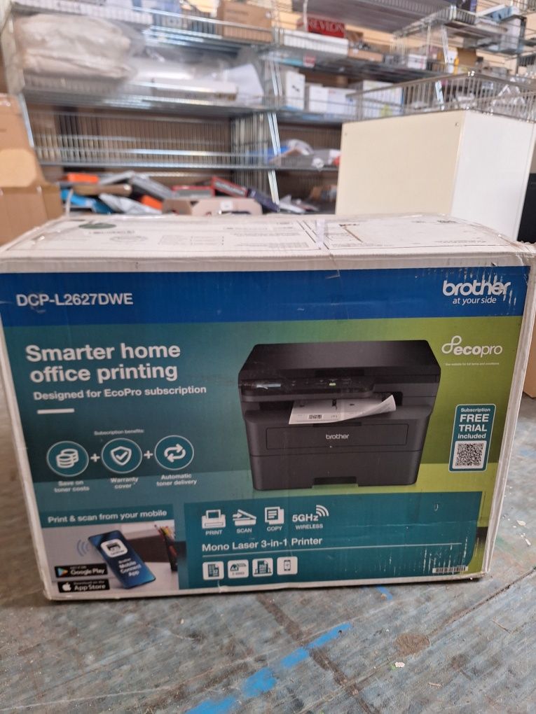 Wielofunkcyjna drukarka laserowa (mono) Brother DCP-L2627