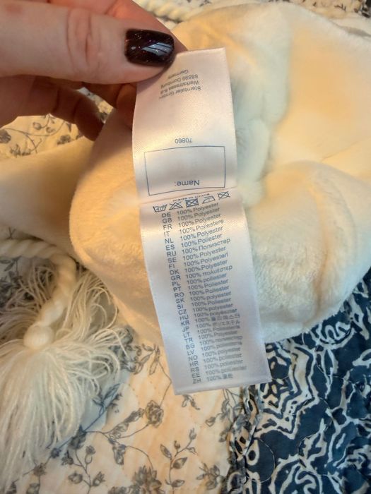 Шапка тепла для дівчинки, 6-9 місяців