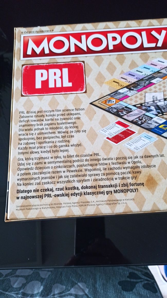 Gra Monopoly PRL nowa
