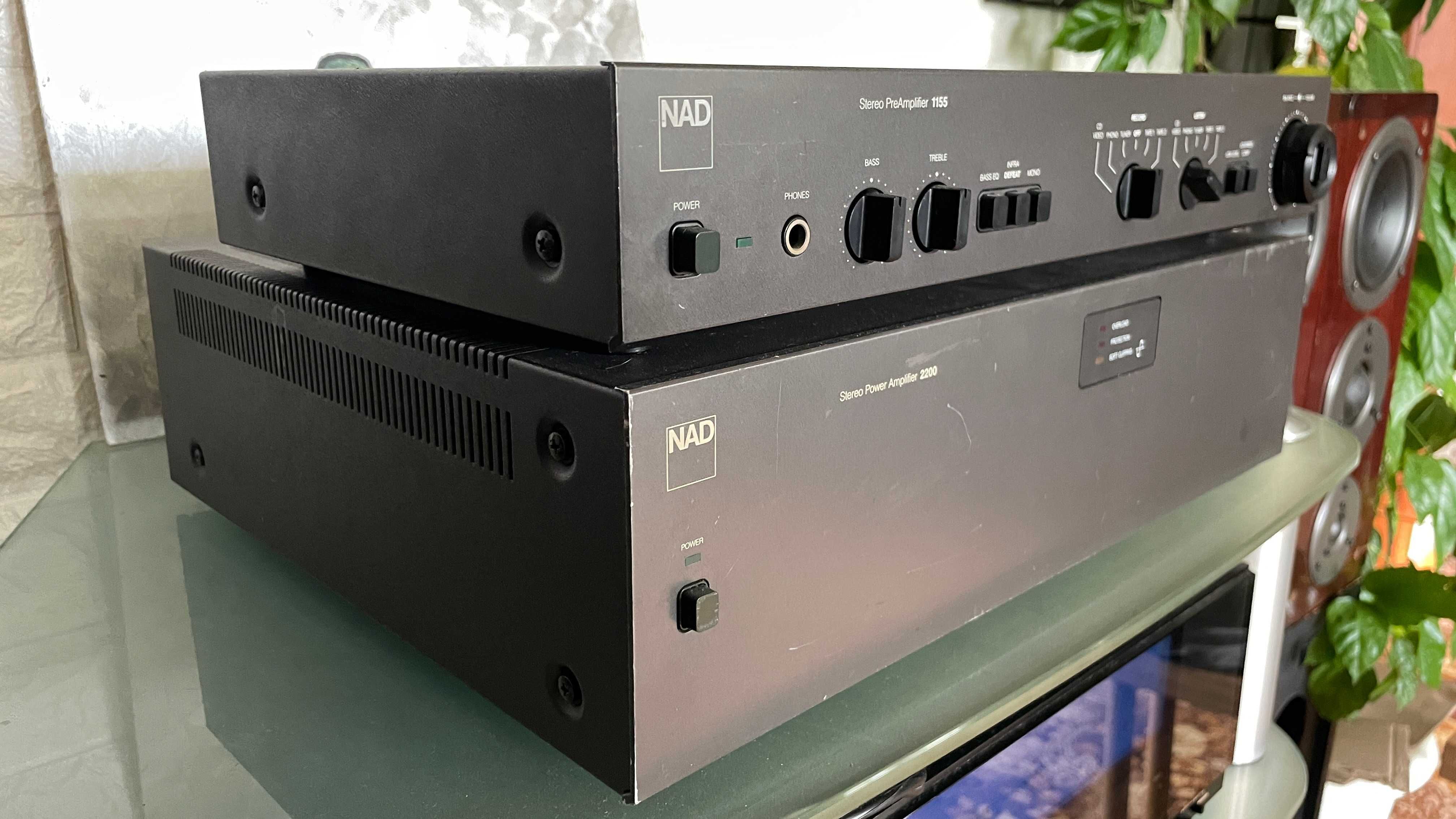 Усилитель NAD 1155 и NAD 2200 ЗВУК! Топ!