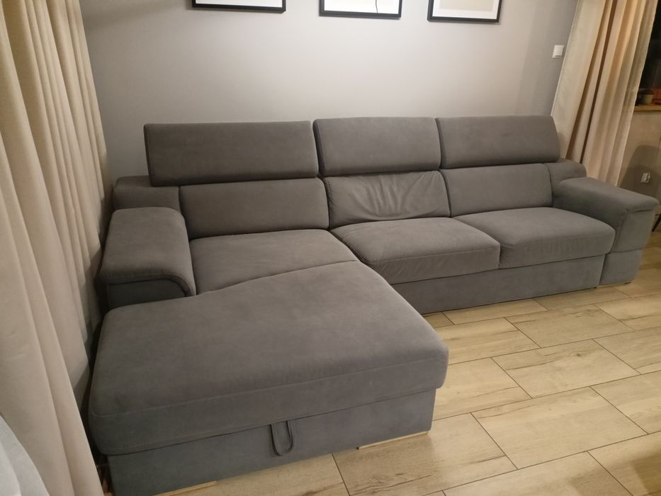 Narożnik z funkcją spania