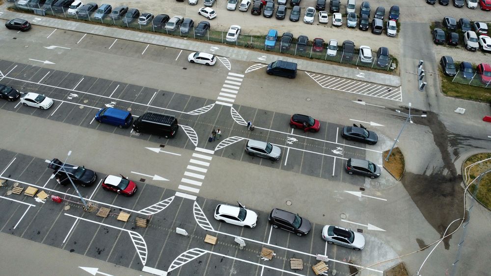 Oznakowanie Poziome Malowanie Linii Poziomych Malowanie Pasów