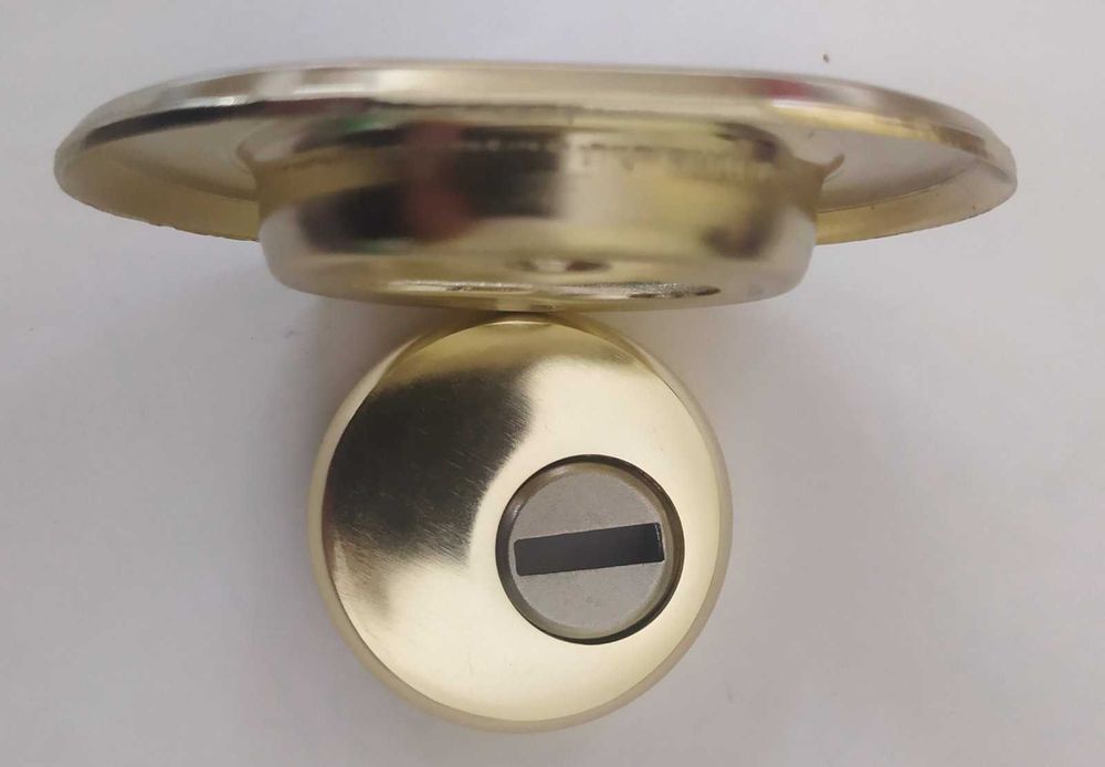 Броненакладка (протектор) овальная для цилиндрового механизма