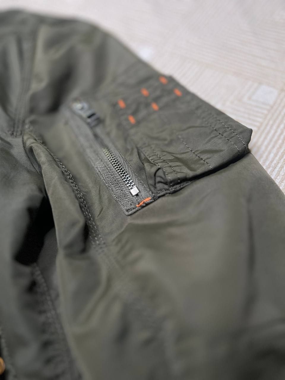 Бомбер Superdry зелений розмір S