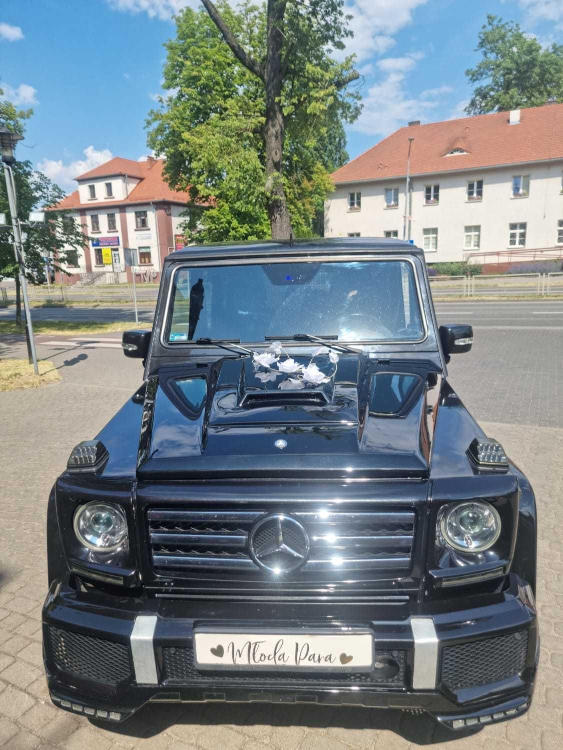 Mercedes G Klasa G wagon gelenda samochód na wynajem ślub wesele