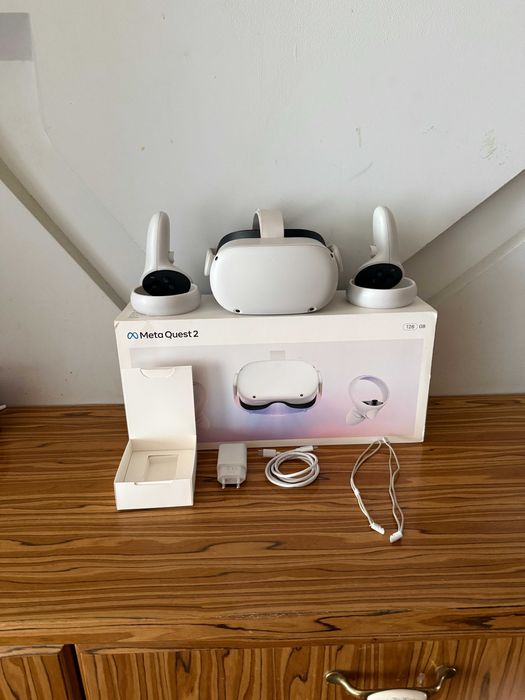 Gogle Meta oculus quest 2 II 128GB VR wirtualna rzeczywistość Zestaw