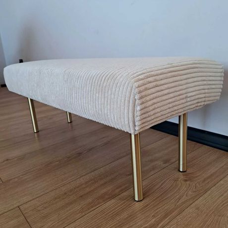 Ławeczka tapicerowana, ławka, siedzisko 90×35cm