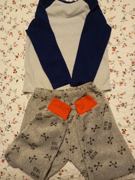 Pijama, peças diferentes