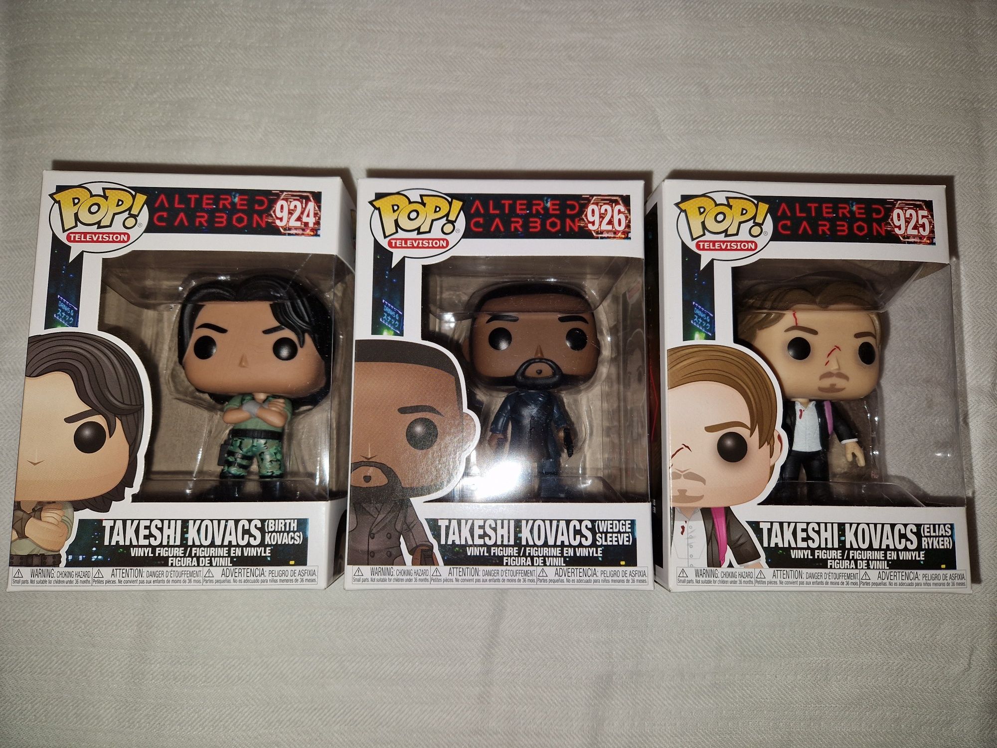 Altered Carbon (Vaulted) Funko 3 pack