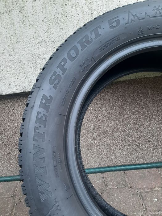 2x Opony zimowe 205/60R16 Dunlop WinterSport5 / 7mm