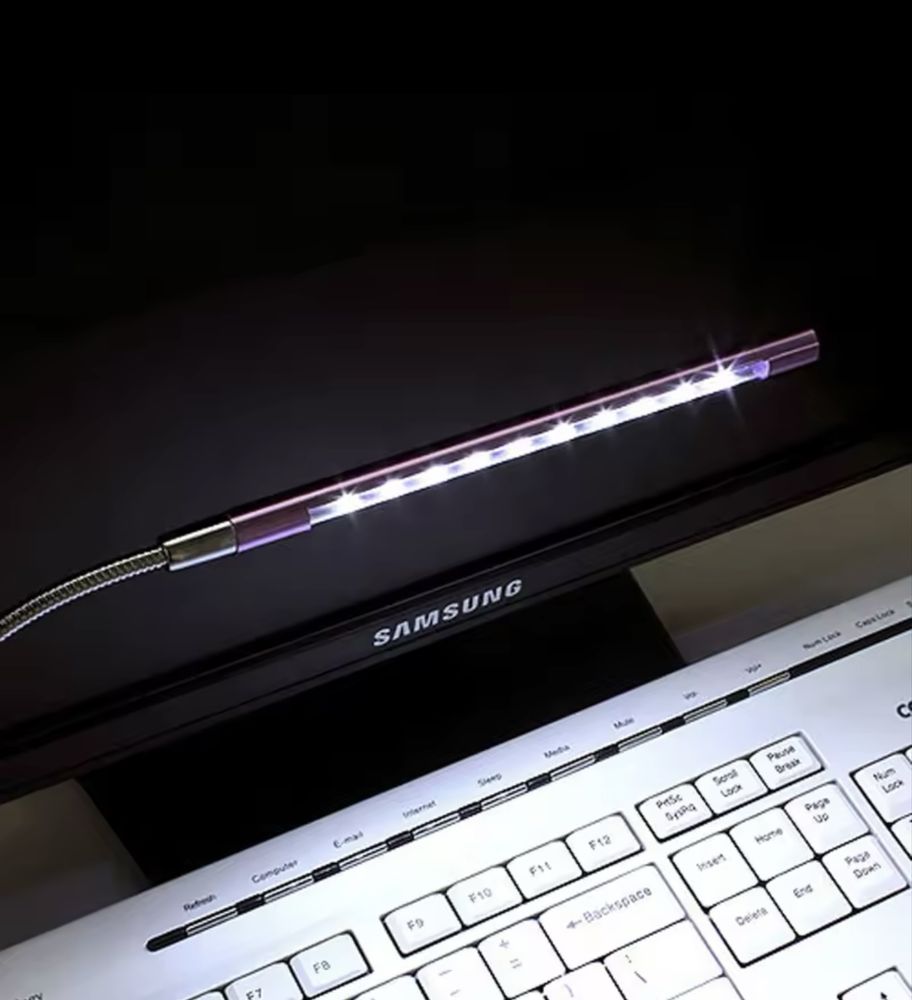 teclado do portátil iluminação de leitura usb led