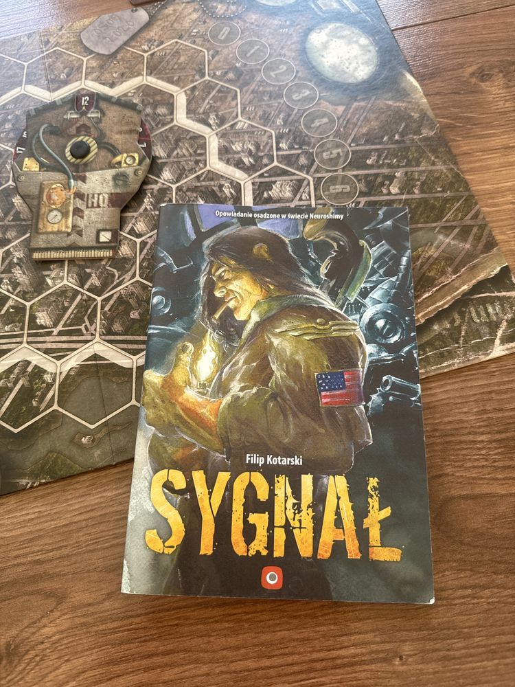 Neuroshima hex 3.0 plansza 4x liczniki punktów sygnał