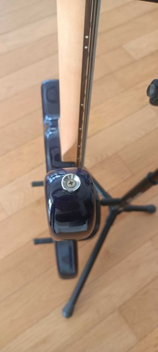 Gitara basowa Washburn T14 transparent blue