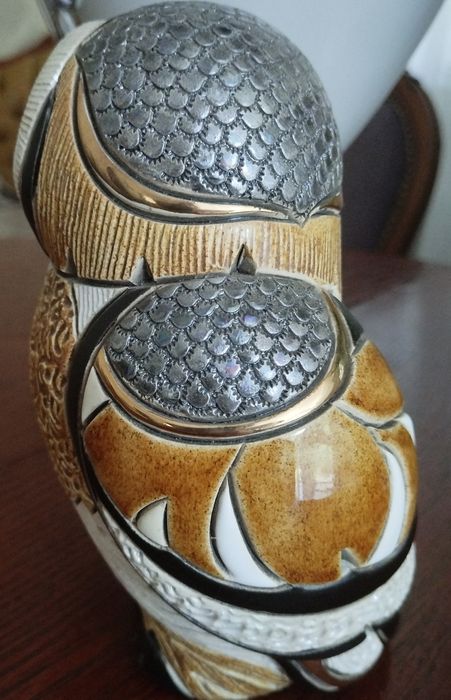 Керамічна фігурка "Плямиста сова"