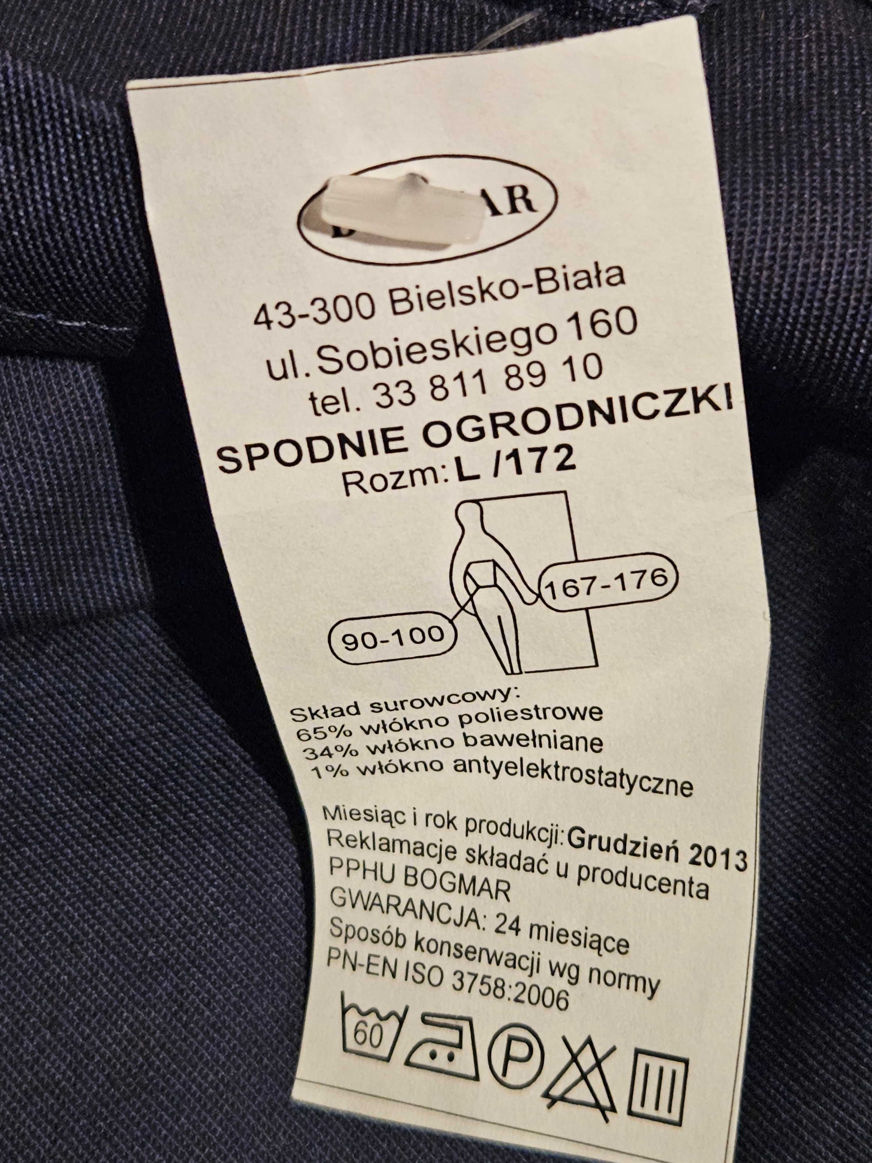 ubranie robocze męskie rozm.XL,L,M