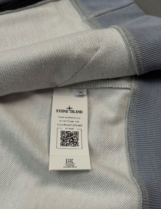 Зіп худі Stone Island THERMOSENSITIVE змінює колір