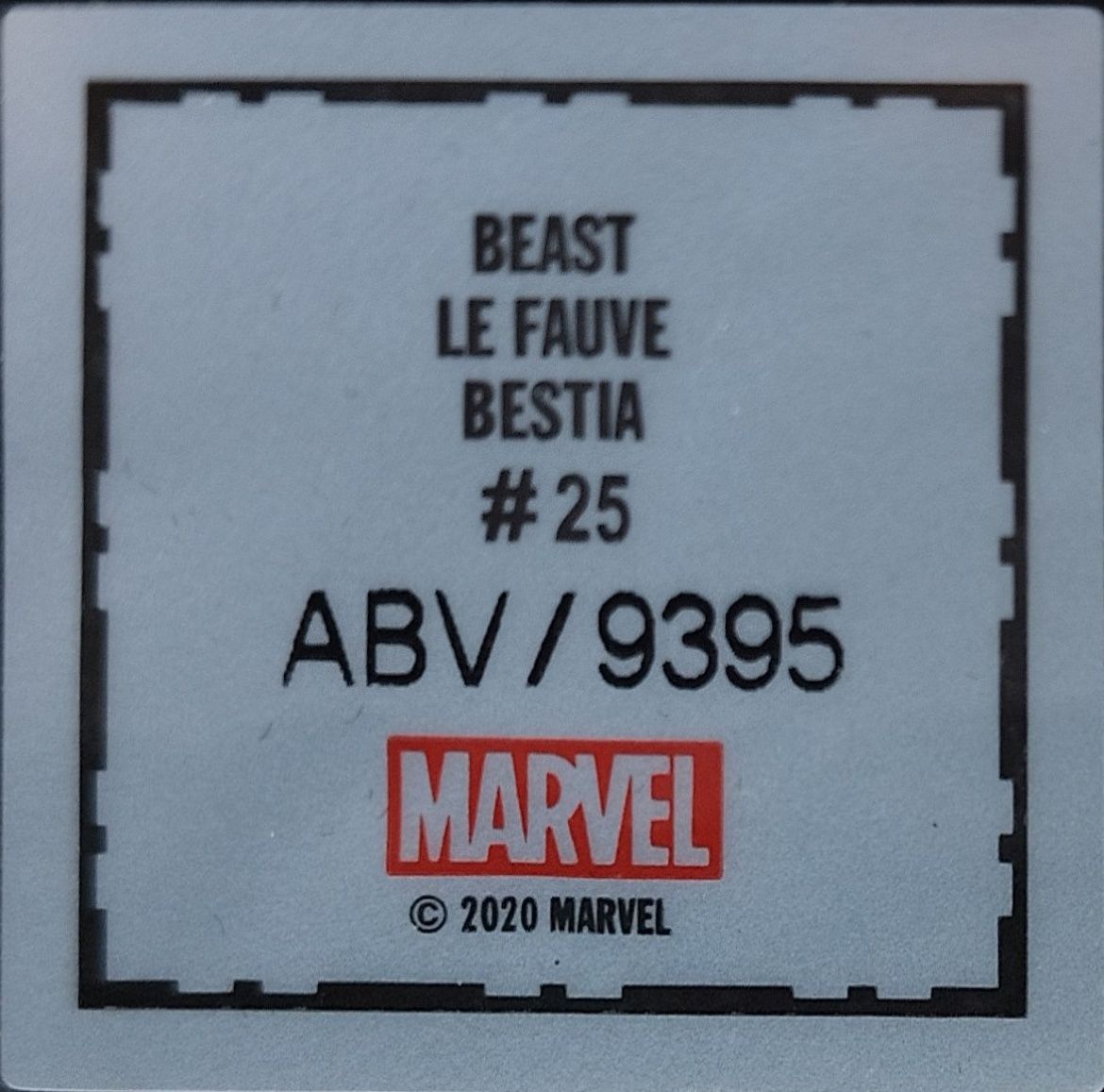 Figurka Marvel klasyczna Beast #25 ok 8 cm figurka