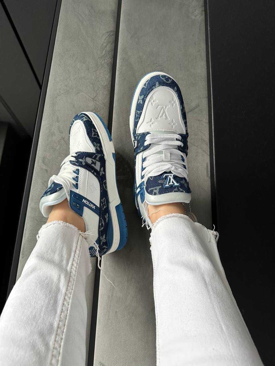 Кросівки Louis Vuitton Trainer Sneaker Blue