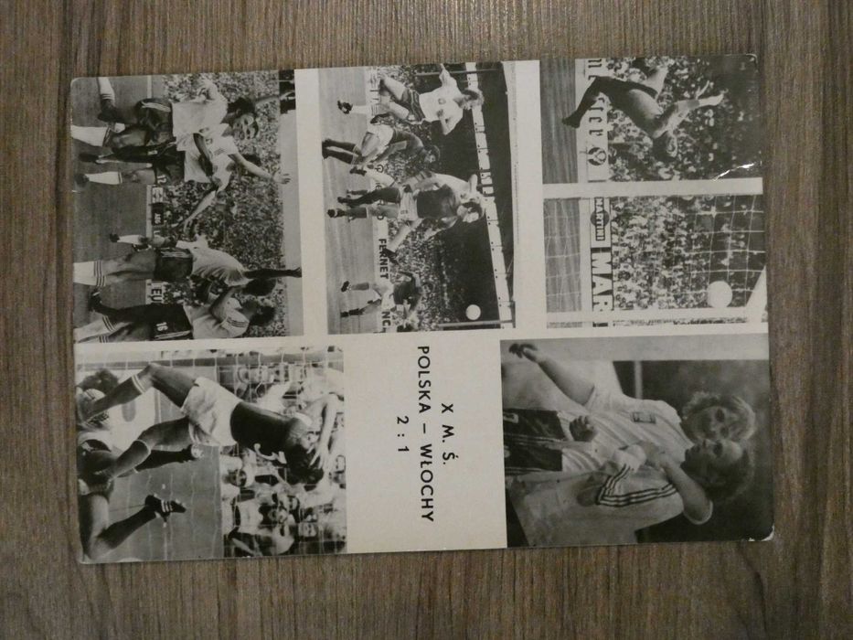 Foto pocztówka Polska - Włochy 1974