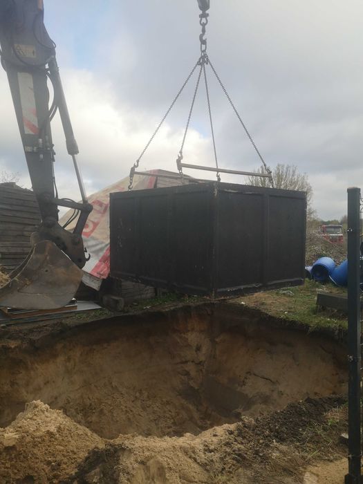 SZAMBO betonowe 10m3 ZBIORNIK na deszczówkę 2m³-14m³ Szamba Zbiorniki