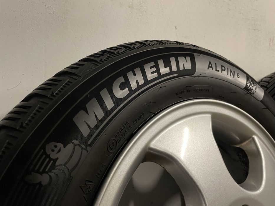 Koła zimowe Michelin Alpin 6 195/60 r15 88T 2321 7mm opony felgi alusy