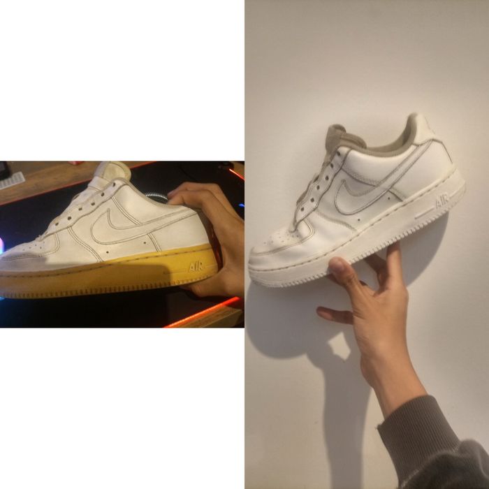 Limpeza de tenis