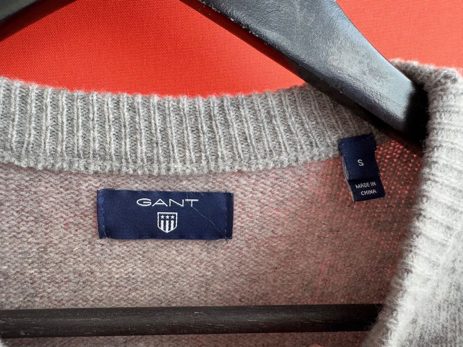 ??? Gant шерстяний вовняний светр світер джемпер кофта розмір S
