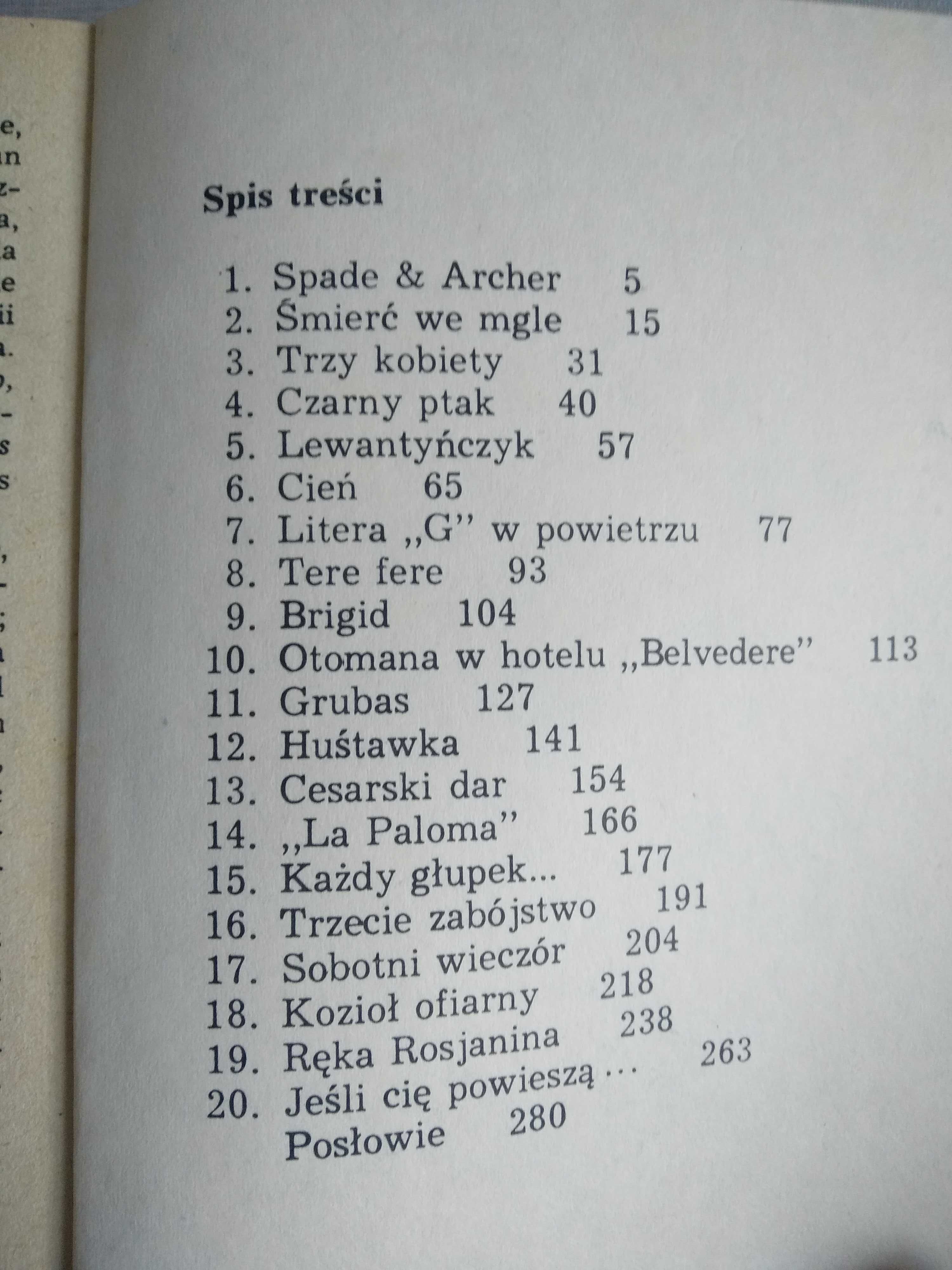 "Sokół maltański" Dashiell Hammett
