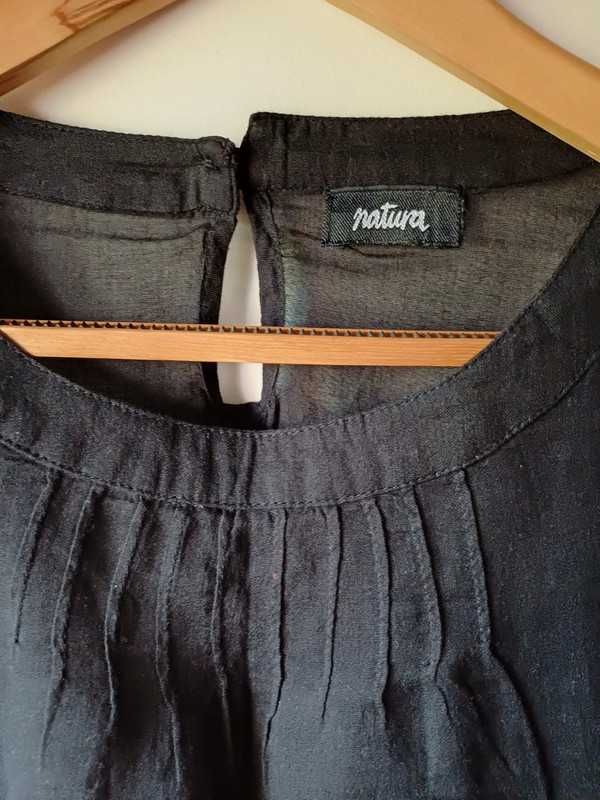Blusa com bordado - Natura