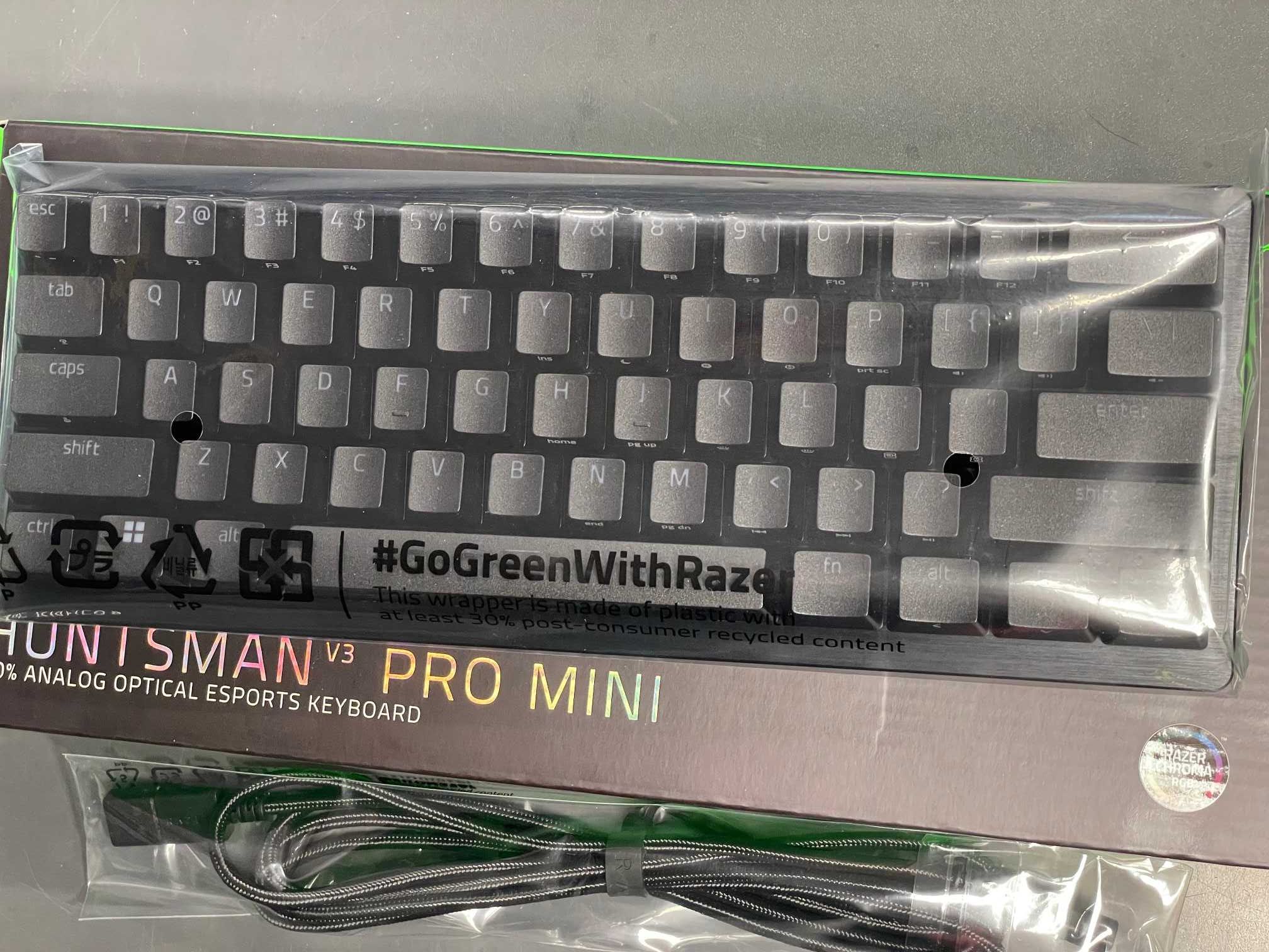 Klawiatura opto-mechaniczna Razer Huntsman V3 Pro Mini Analog Gen2