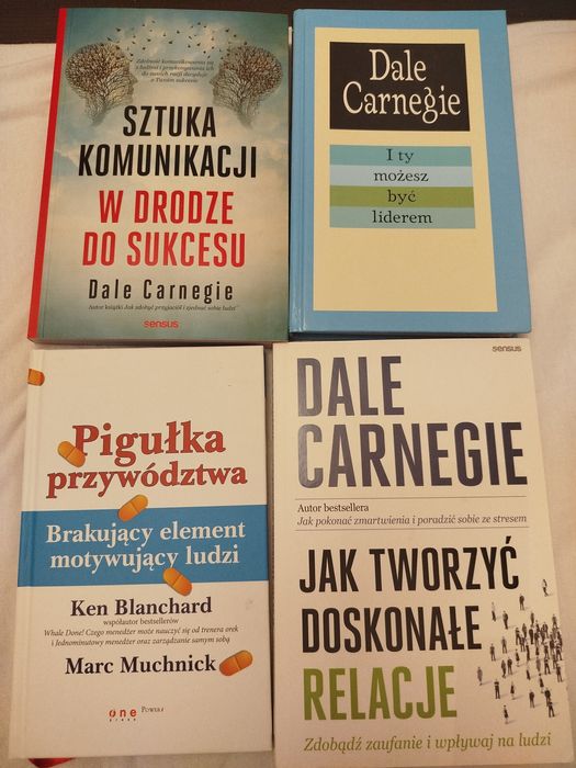 Zestaw książek Dale Carnegie i Ken Blanchard